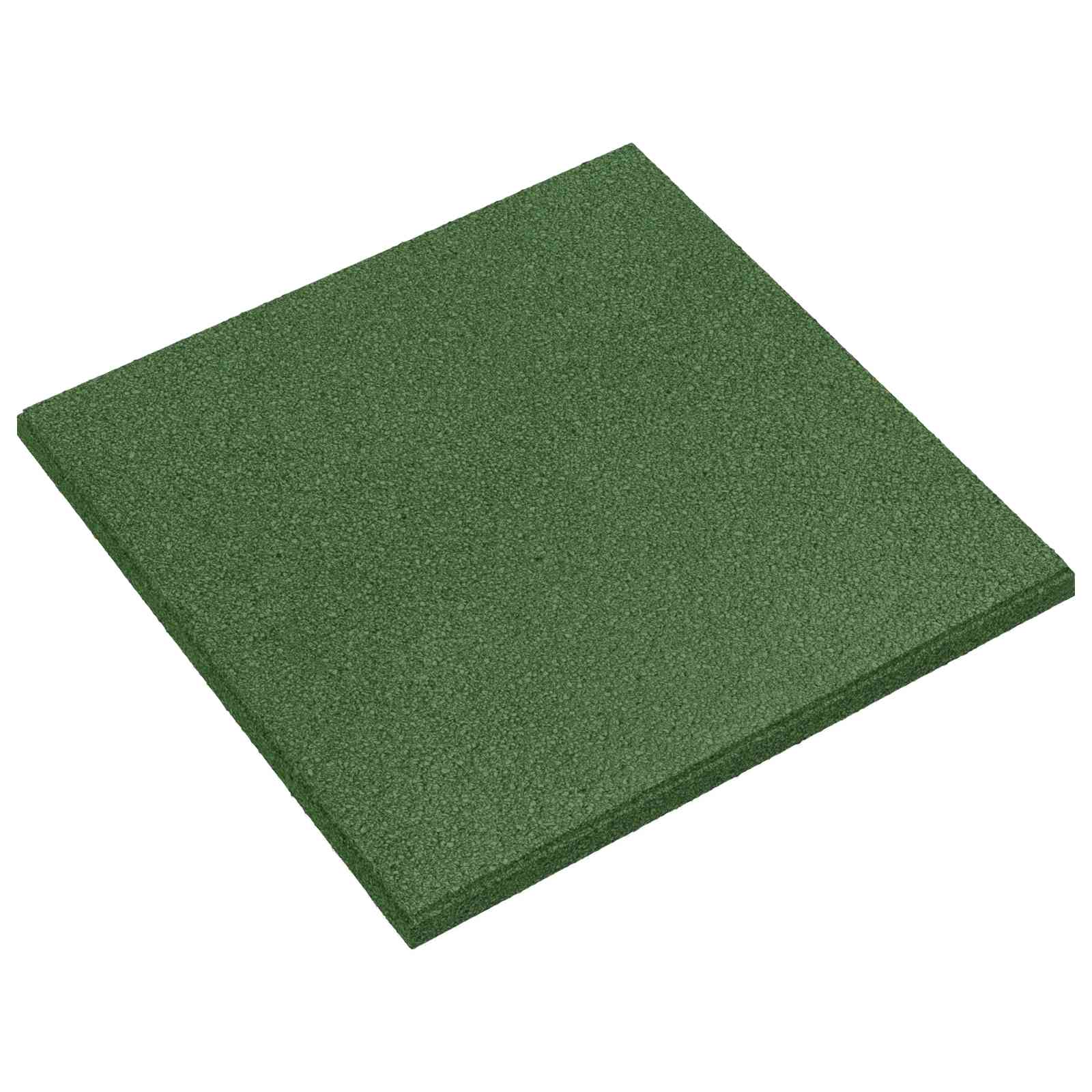 Sturzschutzfliesen 24 pcs Grün 50 x 50 cm Gummi