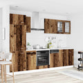Kücheneinheit Lyon 8 pcs Altholz Holzwerkstoff