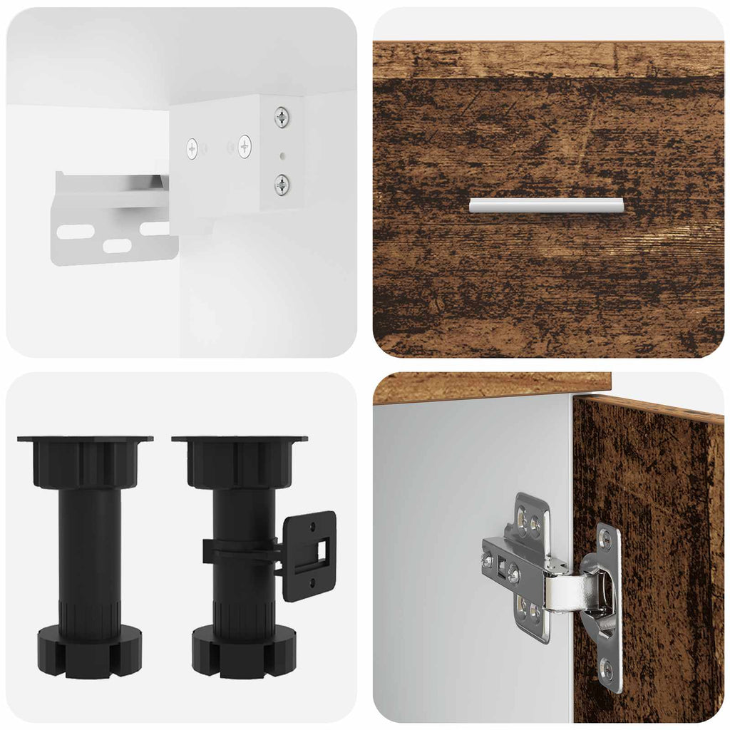 Kücheneinheit Lyon 8 pcs Holzwerkstoff