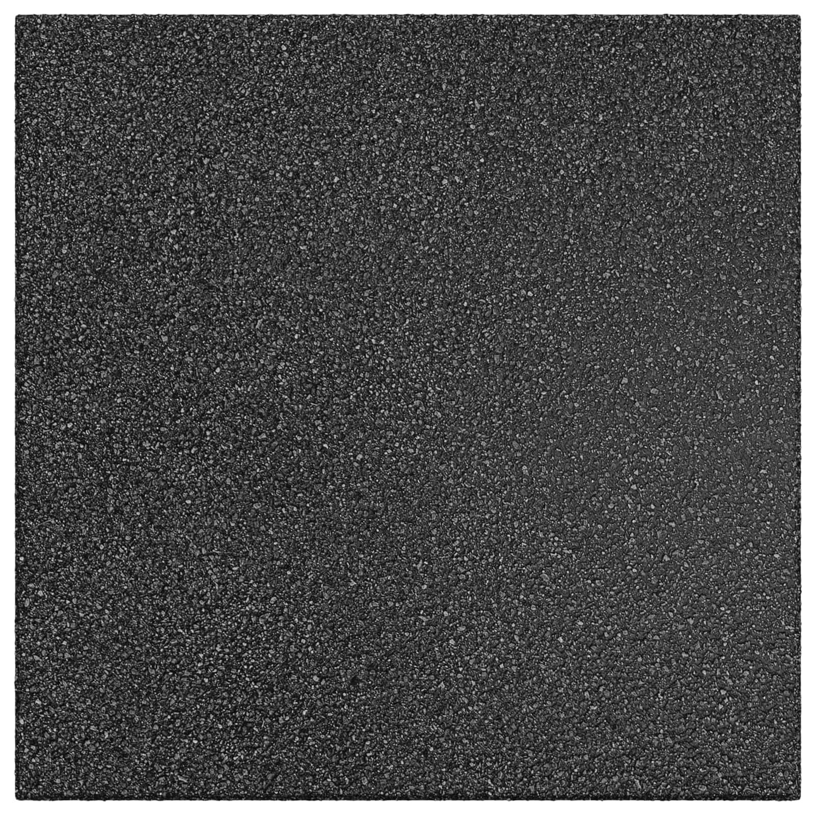 Sturzschutzfliesen 6 pcs Schwarz 50 x 50 cm Gummi