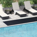 Bodenbelag Schwarz 1 x 5 m Gummi