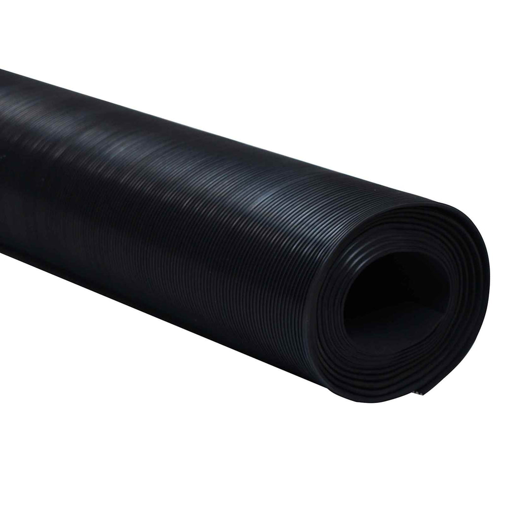 Bodenbelag Schwarz 1,5 x 2 m Gummi