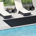 Bodenbelag Schwarz 1,5 x 4 m Gummi