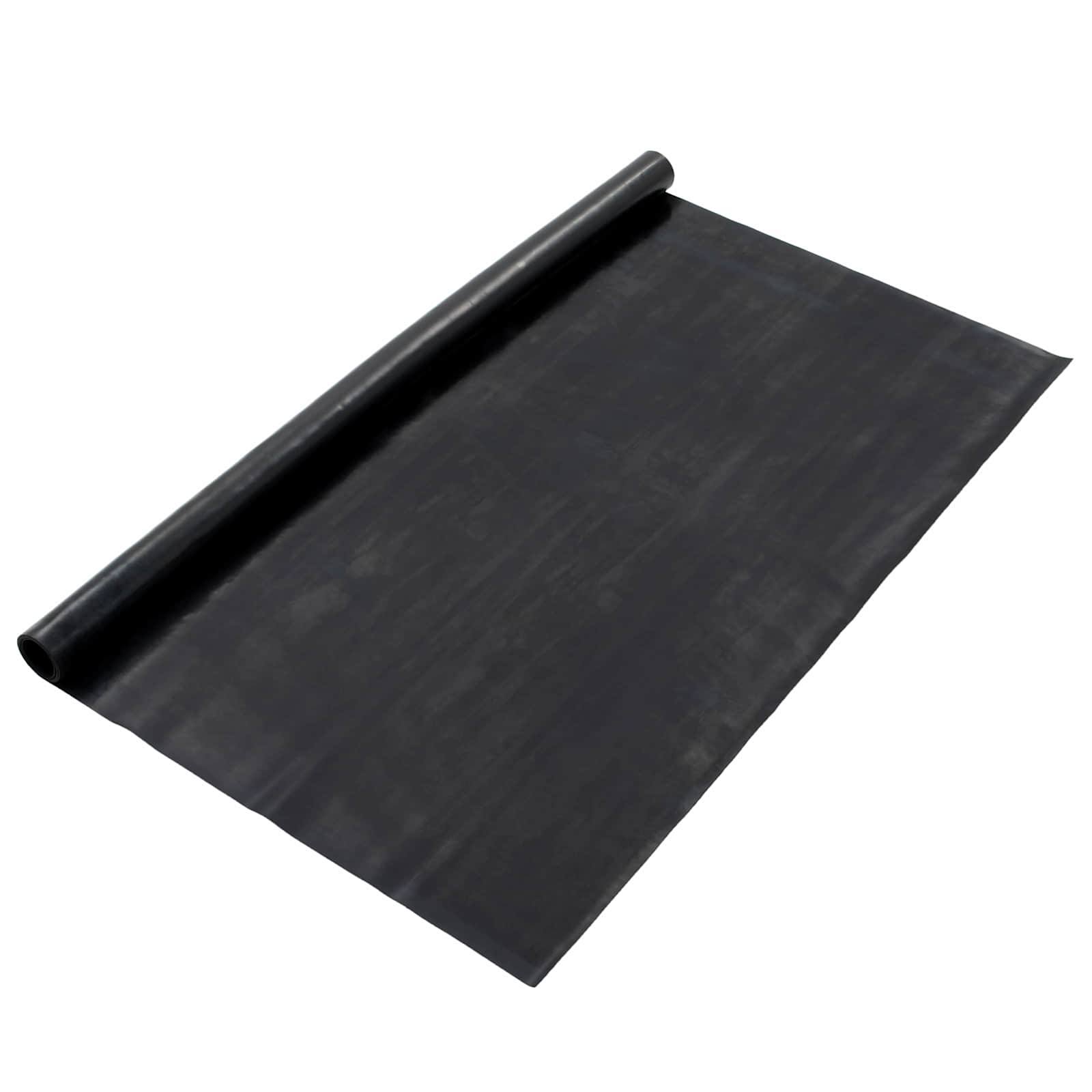 Bodenbelag Schwarz 1,2 x 5 m Gummi