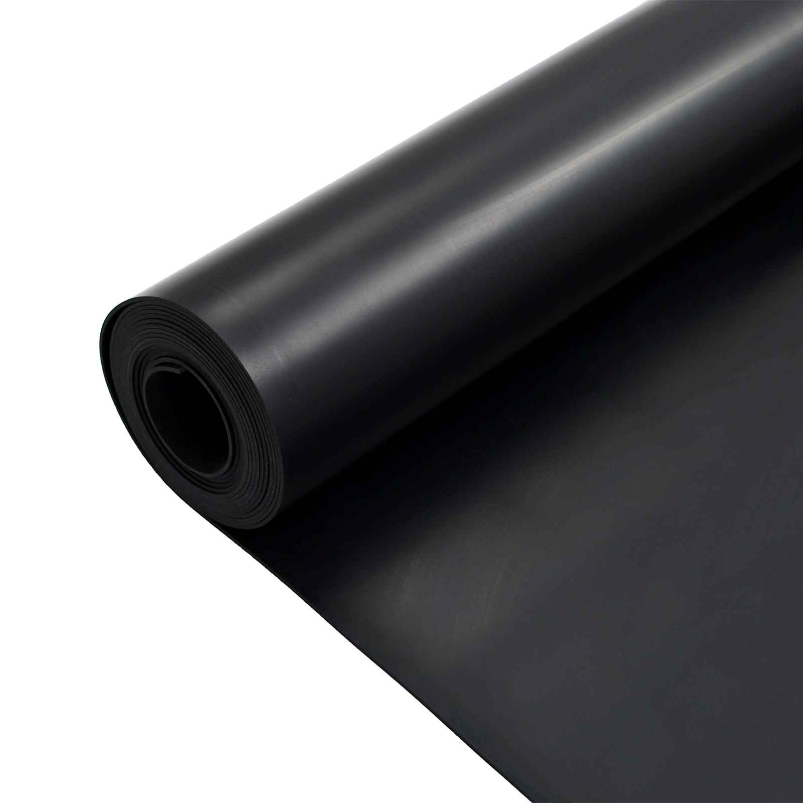 Bodenbelag Schwarz 1,2 x 5 m Gummi