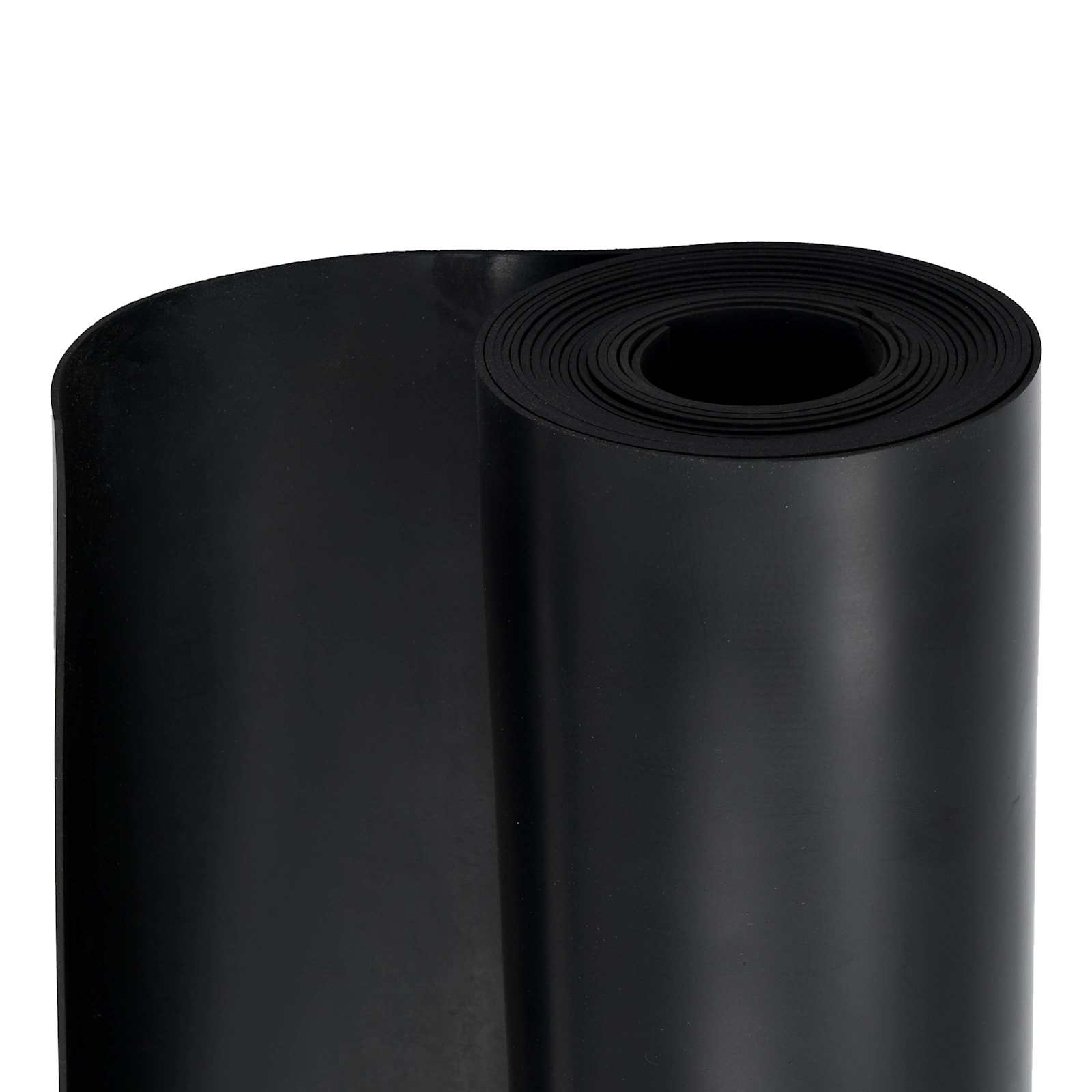 Bodenbelag Schwarz 1,2 x 5 m Gummi