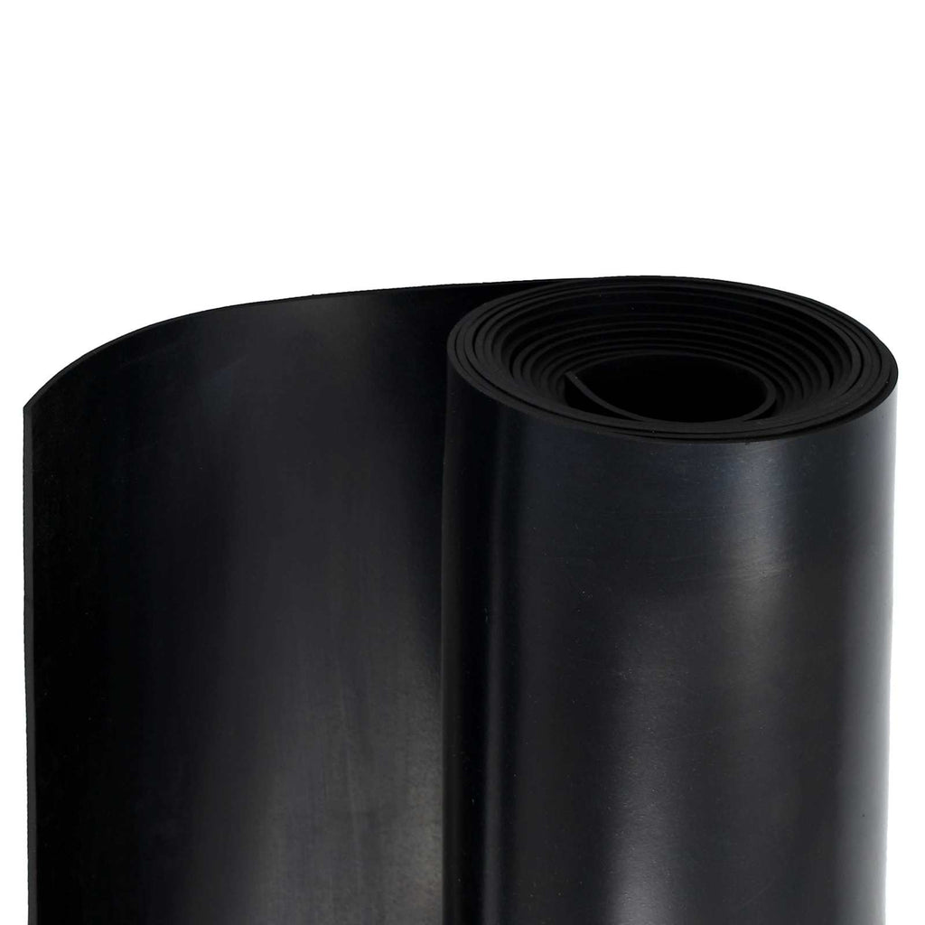 Bodenbelag Schwarz 1,2 x 5 m Gummi