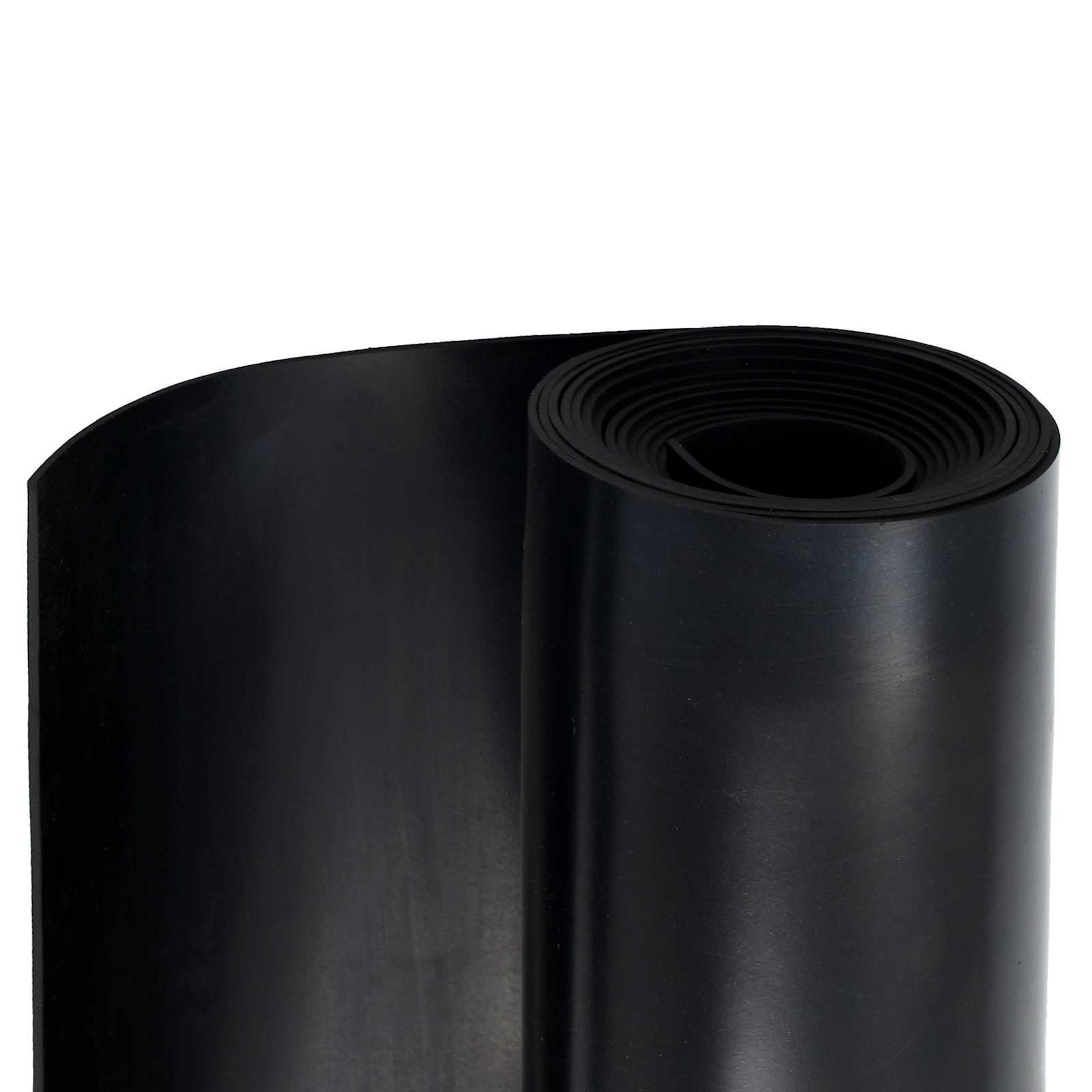 Bodenbelag Schwarz 1,2 x 5 m Gummi
