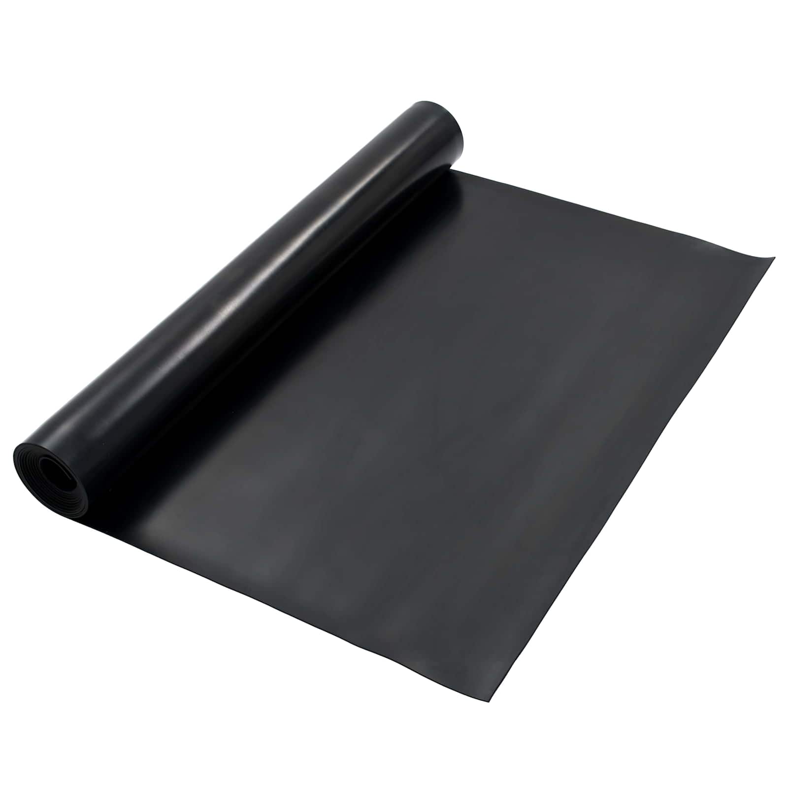 Bodenbelag Schwarz 1,2 x 5 m Gummi