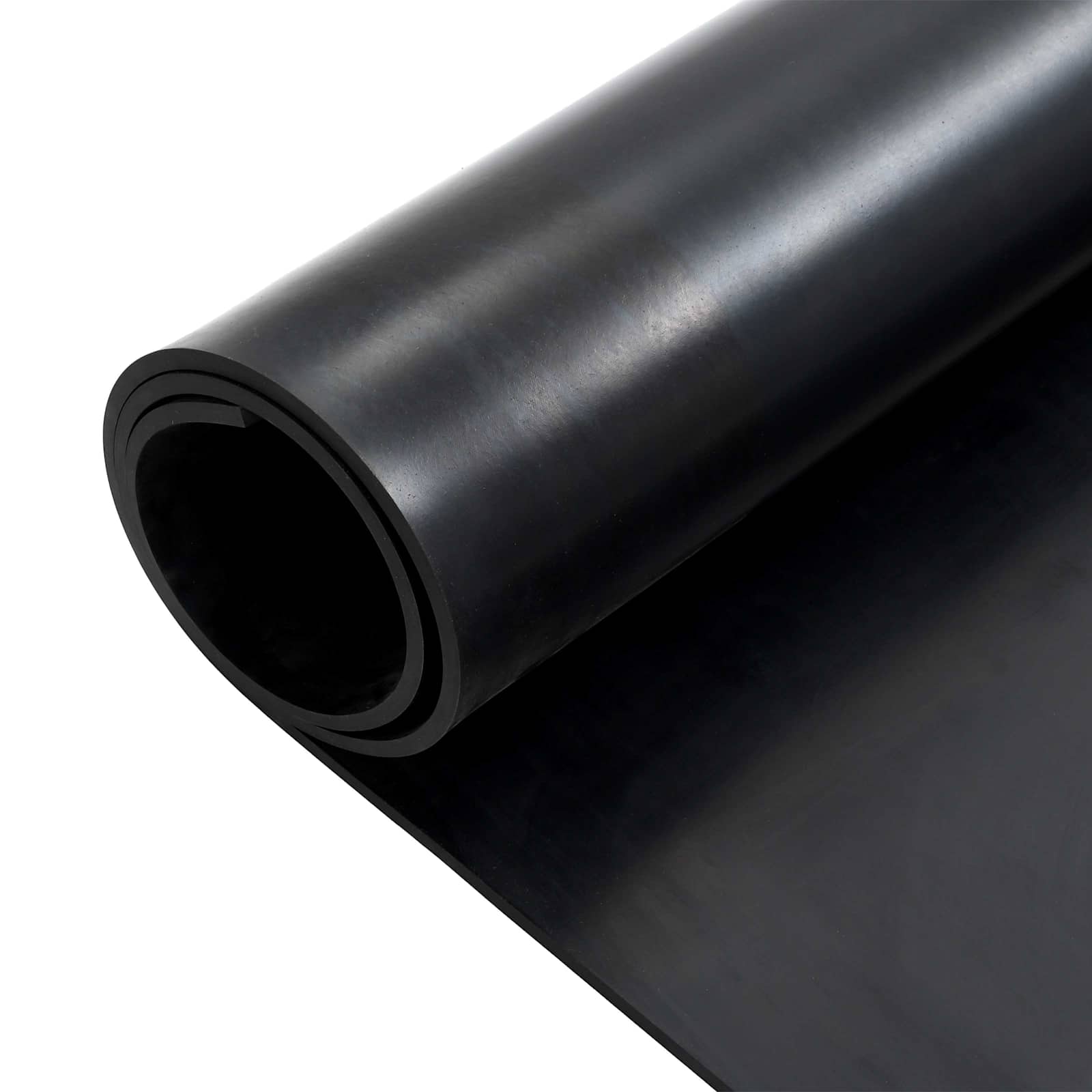 Bodenbelag Schwarz 1,2 x 2 m Gummi