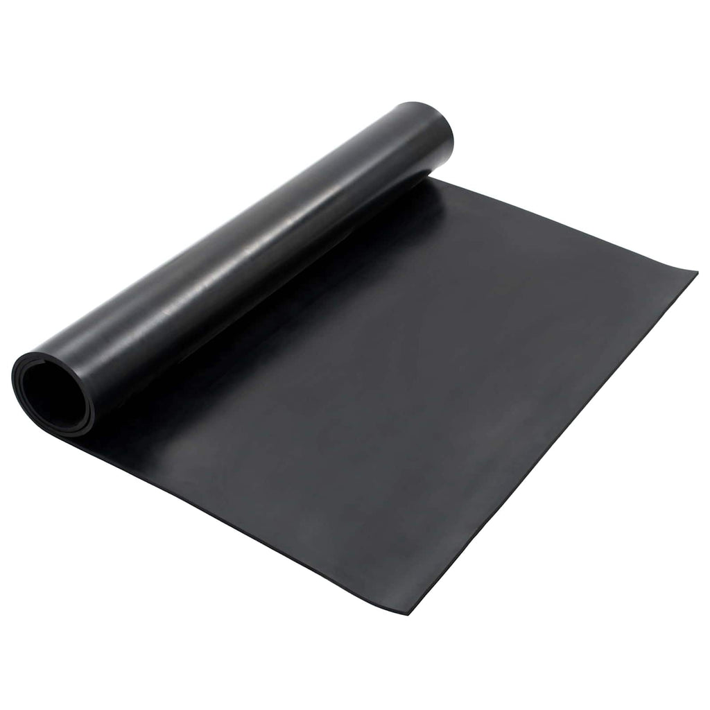 Bodenbelag Schwarz 1,2 x 2 m Gummi