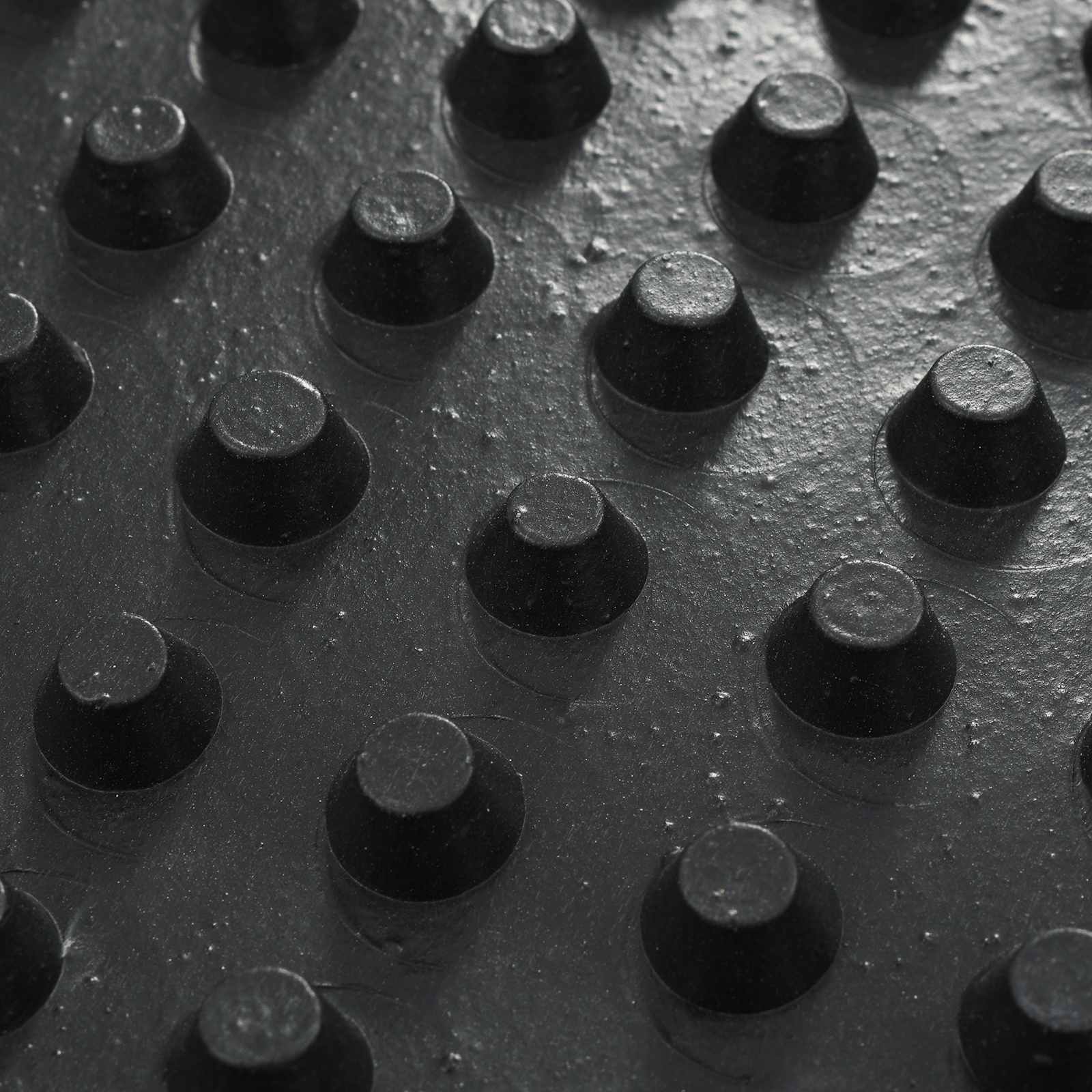 Dimpled Drainage Sheet Schwarz 0,5 x 10 m HDPE