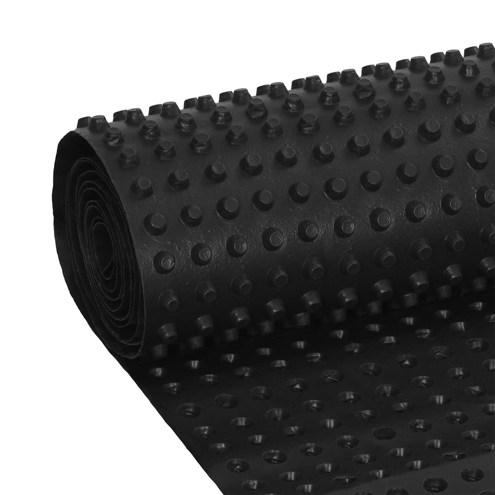 Dimpled Drainage Sheet Schwarz 0,5 x 10 m HDPE