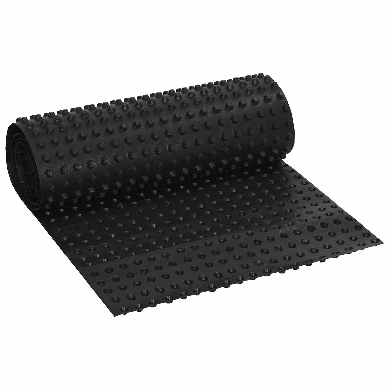 Dimpled Drainage Sheet Schwarz 0,5 x 10 m HDPE