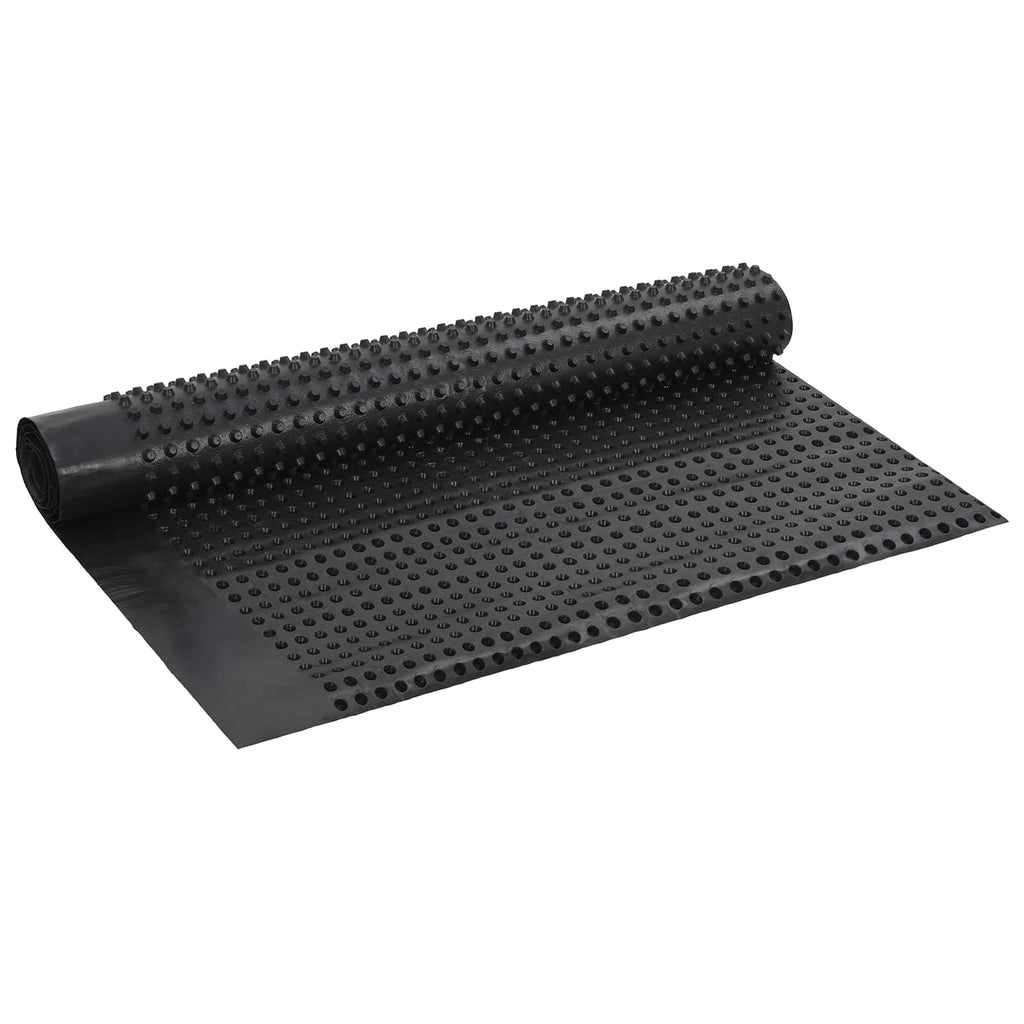 Dimpled Drainage Sheet Schwarz 1 x 10 m HDPE