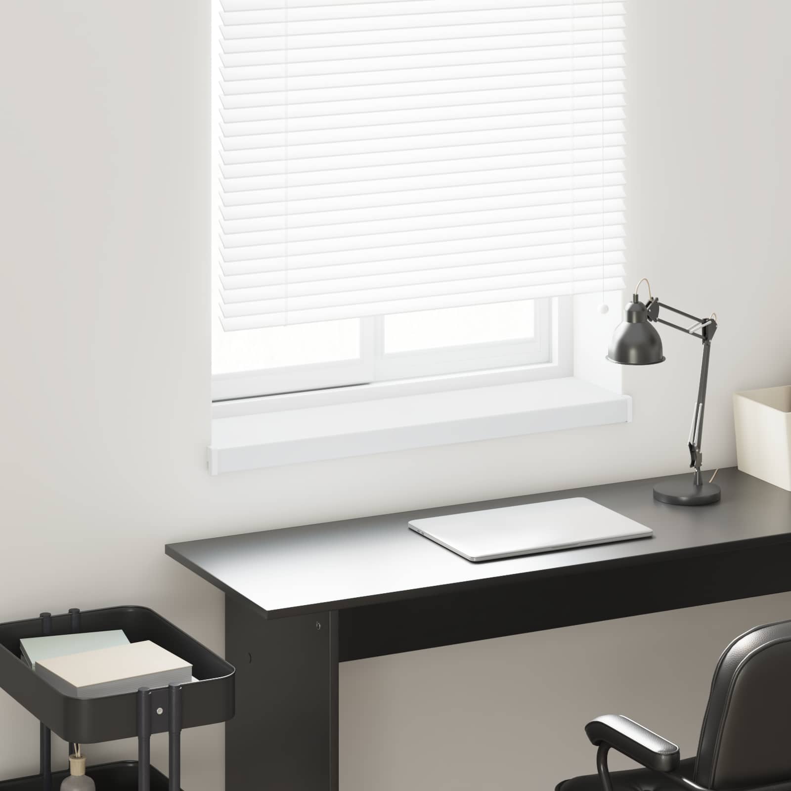 Fensterbank Weiß 100 x 20 x 4,5 cm PVC