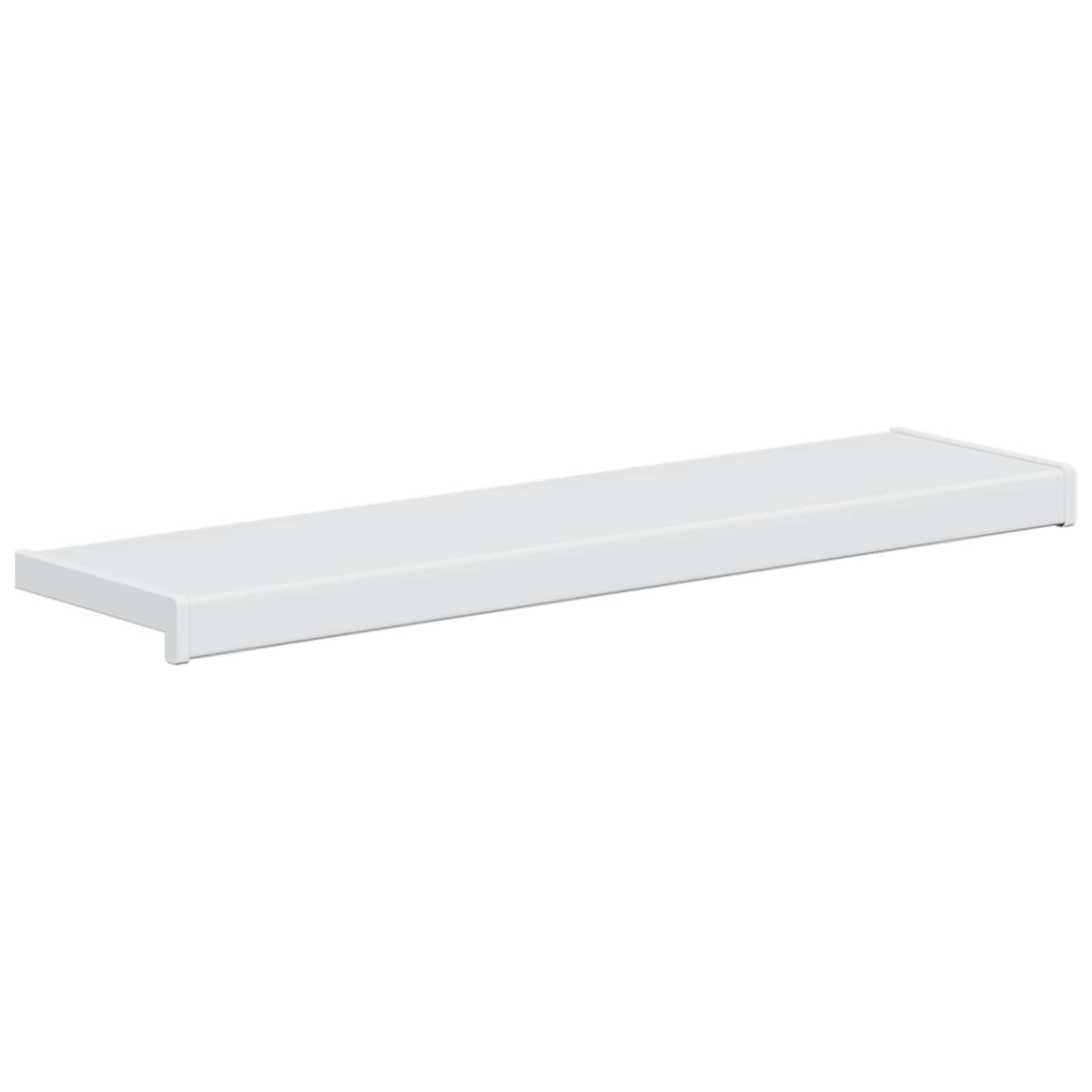 Fensterbank Weiß 80 x 25 x 4,5 cm PVC
