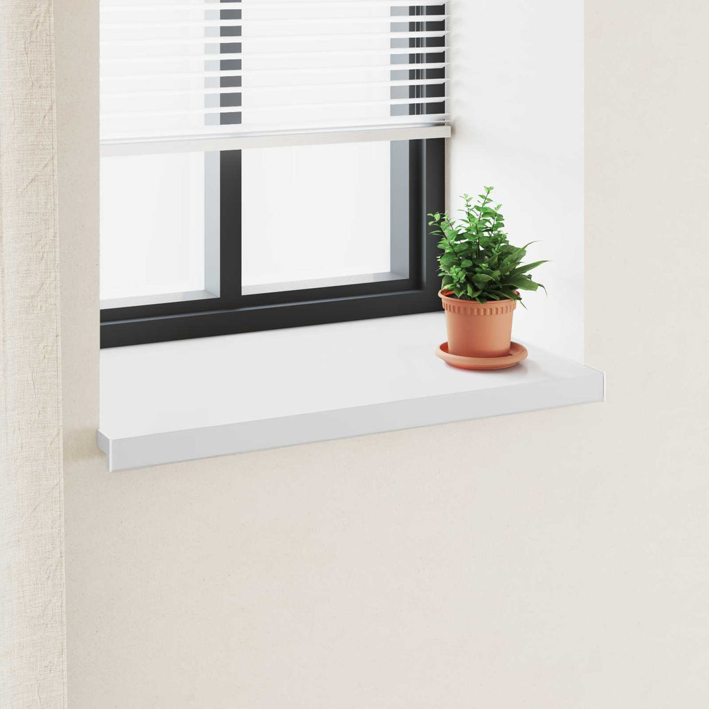 Fensterbank Weiß 80 x 50 x 4,5 cm PVC