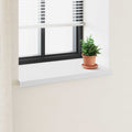 Fensterbank Weiß 100 x 50 x 4,5 cm PVC