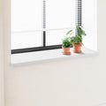 Fensterbank Weiß 120 x 50 x 4,5 cm PVC