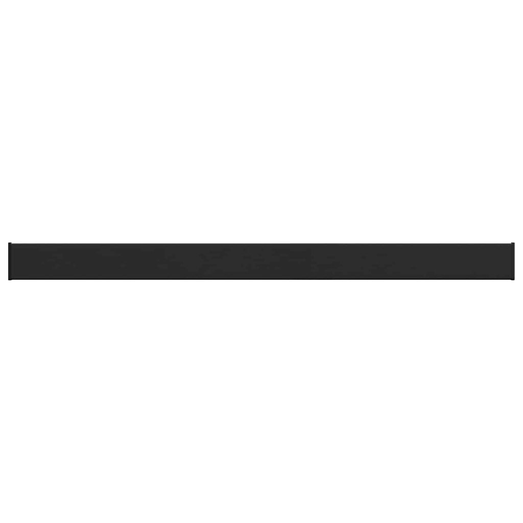 Fensterbank Schwarz mit Holzmaserung 140 x 15 x 4,5 cm PVC
