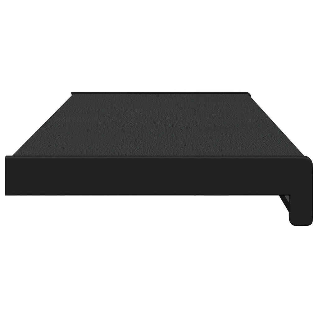 Fensterbank Schwarz mit Holzmaserung 100 x 25 x 4,5 cm PVC