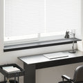 Fensterbank Schwarz mit Holzmaserung 140 x 25 x 4,5 cm PVC