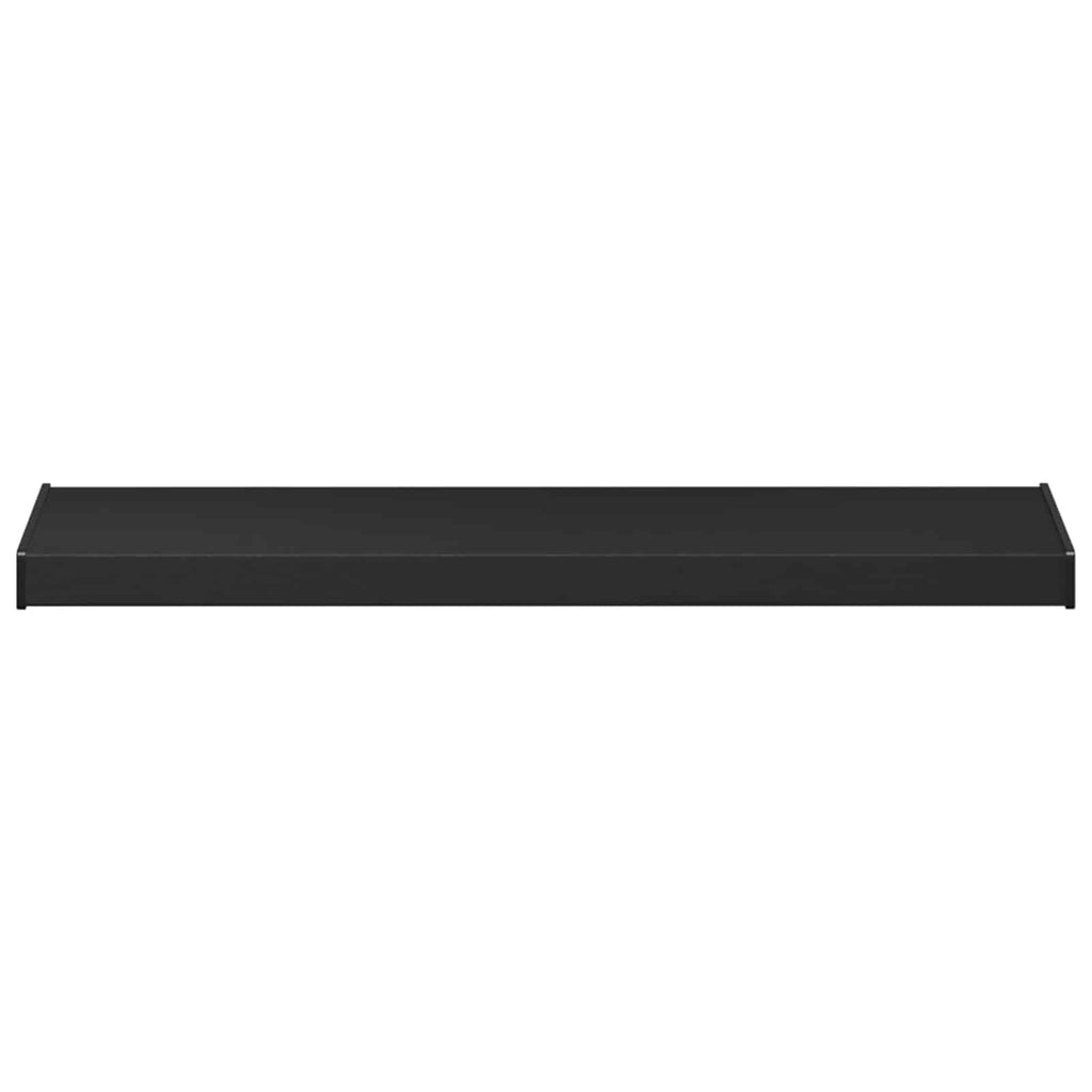 Fensterbank Schwarz mit Holzmaserung 80 x 30 x 4,5 cm PVC