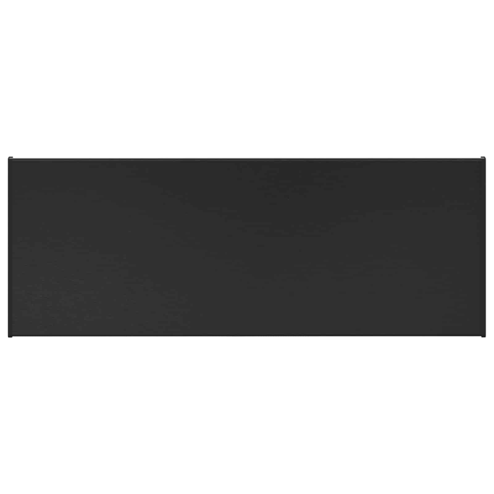 Fensterbank Schwarz mit Holzmaserung 100 x 30 x 4,5 cm PVC