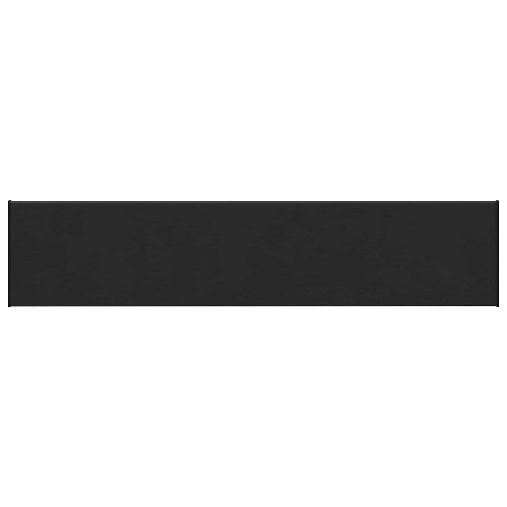 Fensterbank Schwarz mit Holzmaserung 140 x 30 x 4,5 cm PVC