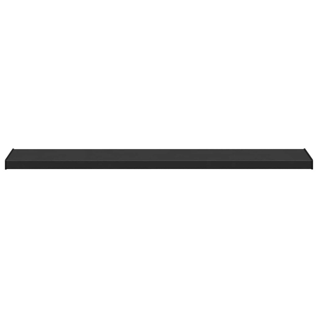 Fensterbank Schwarz mit Holzmaserung 160 x 35 x 4,5 cm PVC