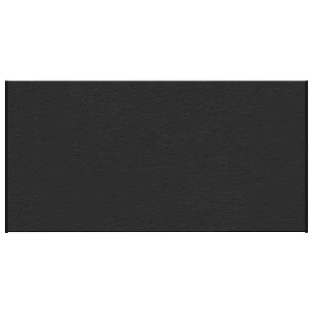 Fensterbank Schwarz mit Holzmaserung 100 x 40 x 4,5 cm PVC