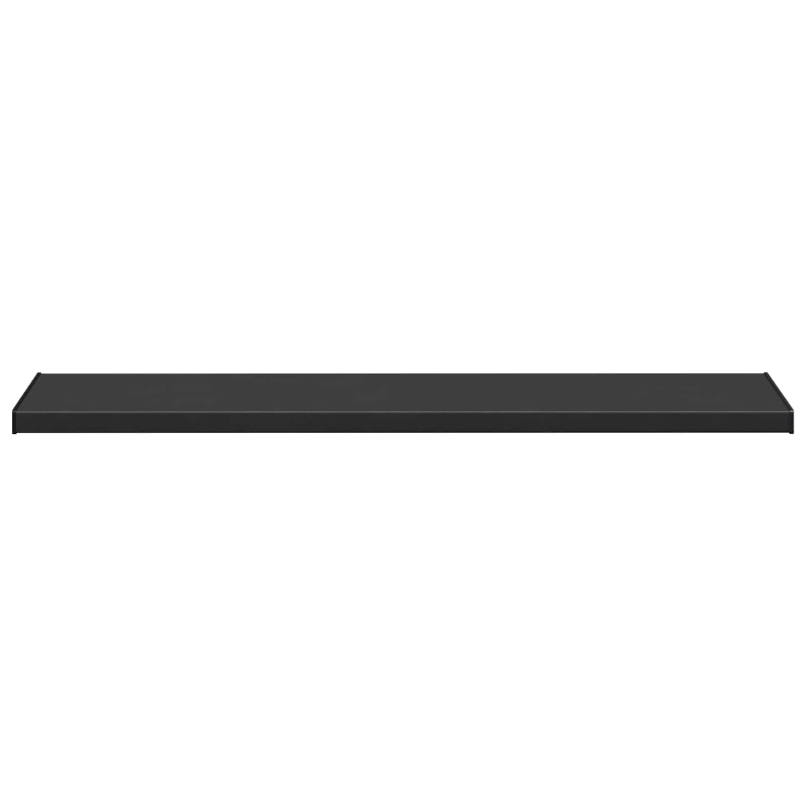Fensterbank Schwarz mit Holzmaserung 140 x 40 x 4,5 cm PVC