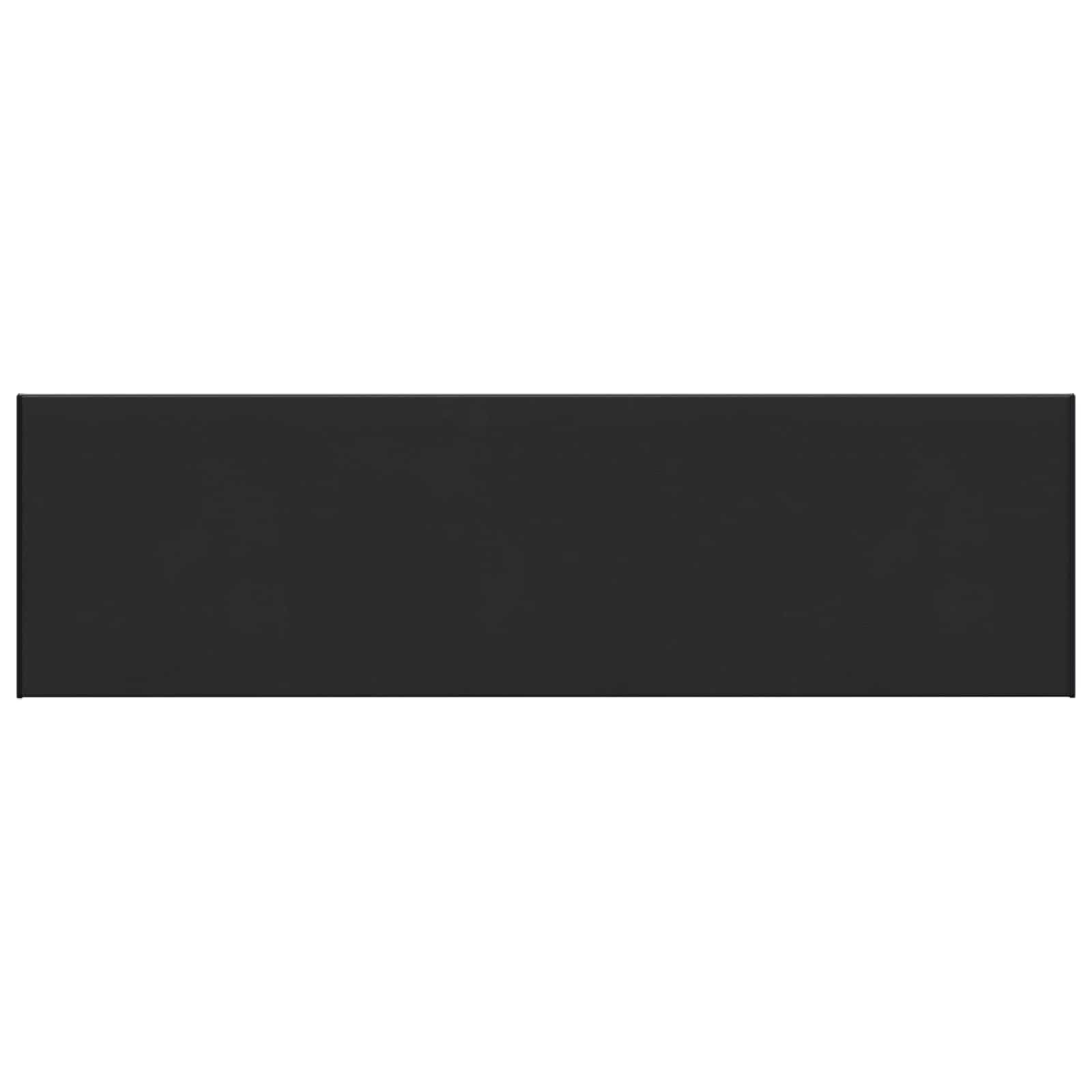 Fensterbank Schwarz mit Holzmaserung 140 x 40 x 4,5 cm PVC