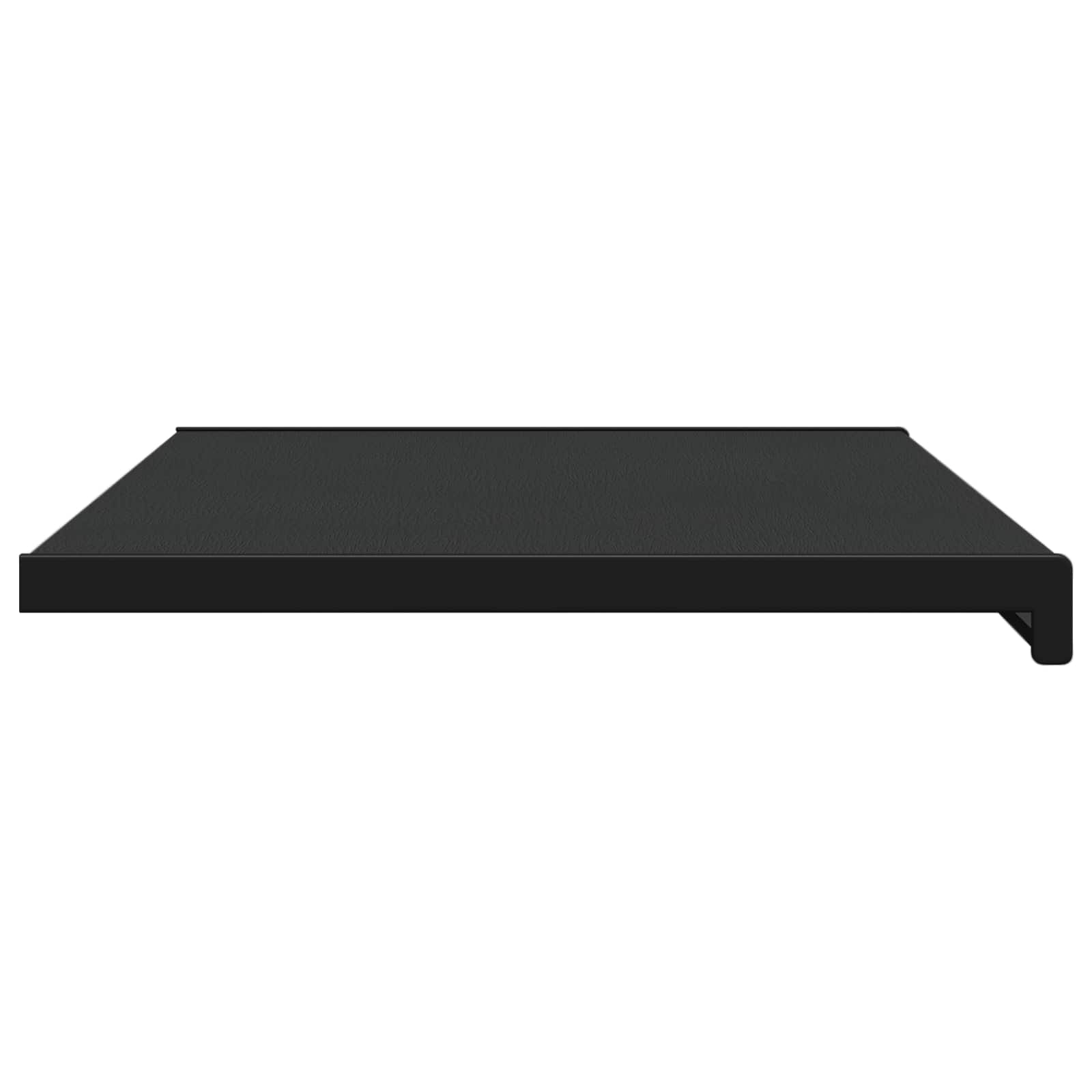 Fensterbank Schwarz mit Holzmaserung 100 x 45 x 4,5 cm PVC