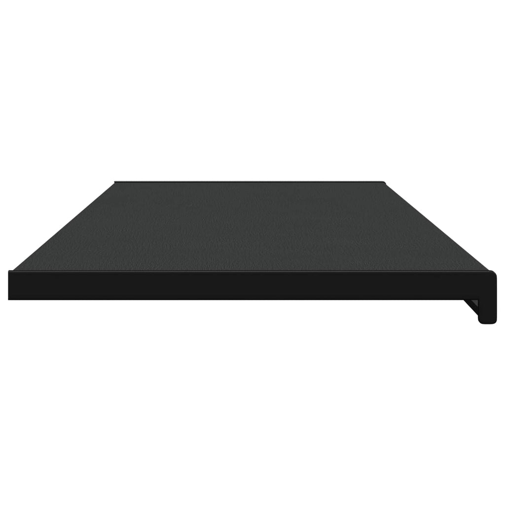 Fensterbank Schwarz mit Holzmaserung 140 x 45 x 4,5 cm PVC