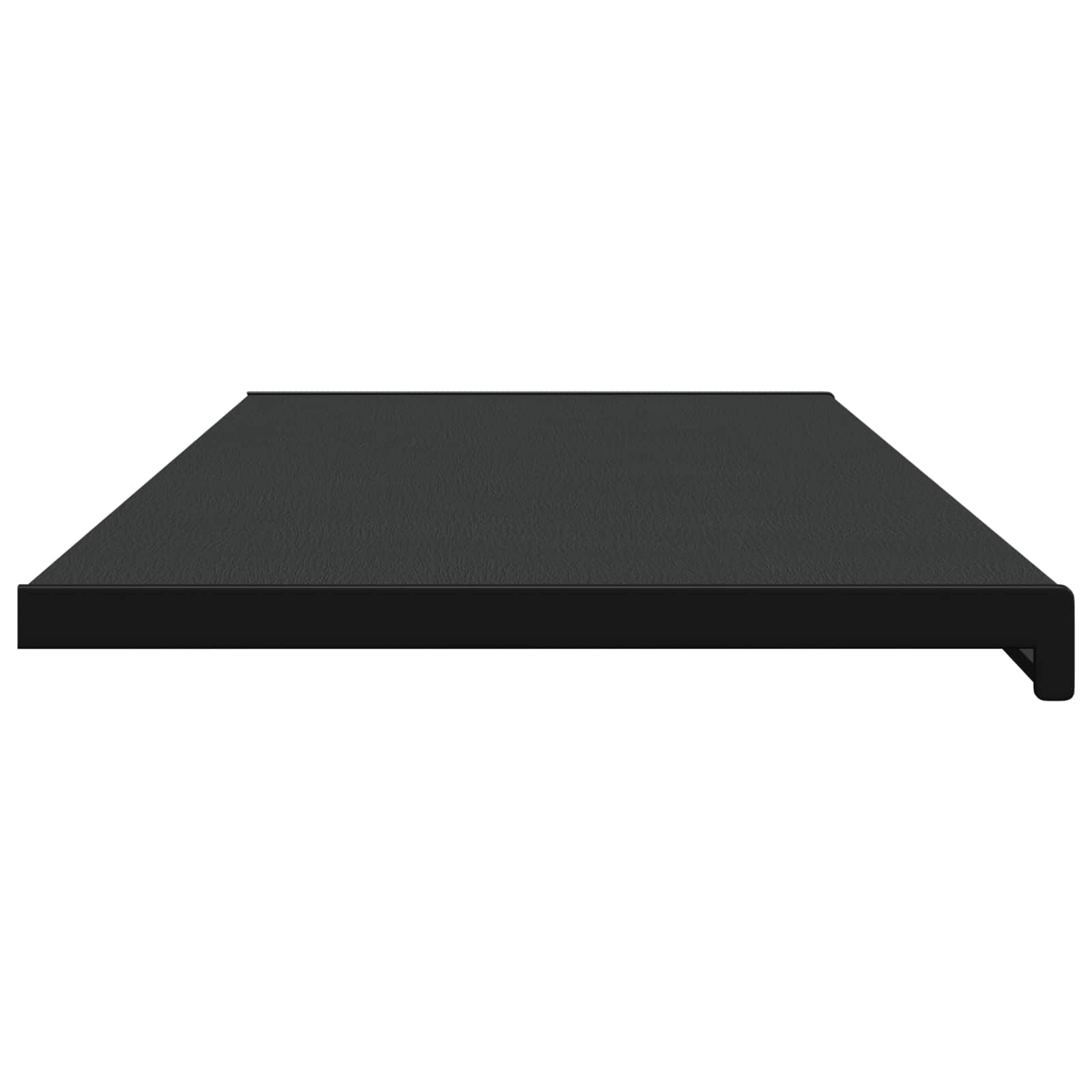Fensterbank Schwarz mit Holzmaserung 160 x 45 x 4,5 cm PVC