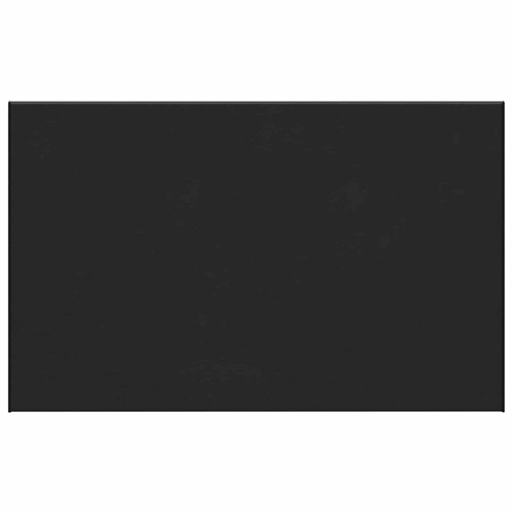 Fensterbank Schwarz mit Holzmaserung 100 x 50 x 4,5 cm PVC