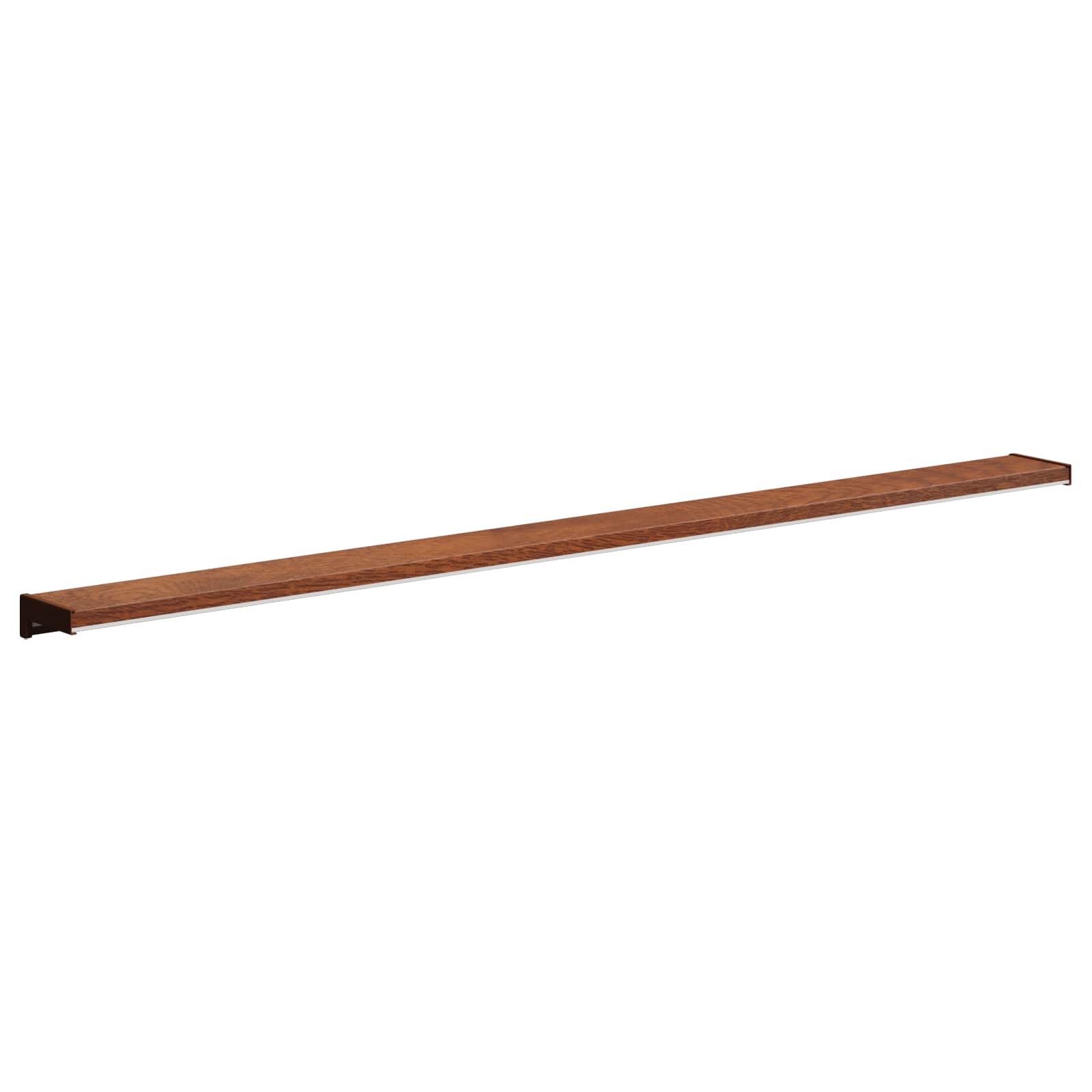 Fensterbank Braunes Holz 120 x 15 x 4,5 cm PVC