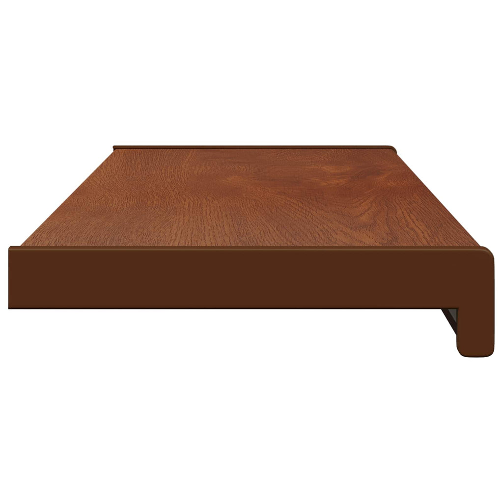 Fensterbank Braunes Holz 80 x 25 x 4,5 cm PVC
