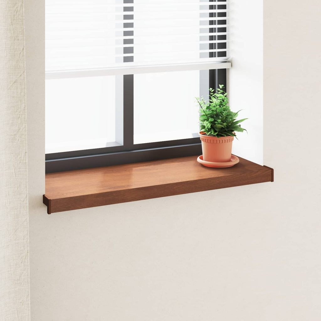 Fensterbank Braunes Holz 60 x 35 x 4,5 cm PVC
