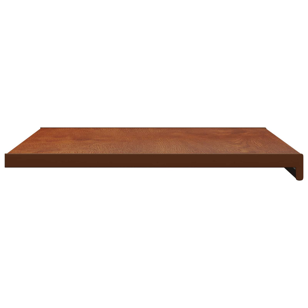 Fensterbank Braunes Holz 80 x 50 x 4,5 cm PVC