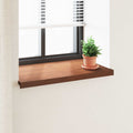 Fensterbank Braunes Holz 100 x 50 x 4,5 cm PVC