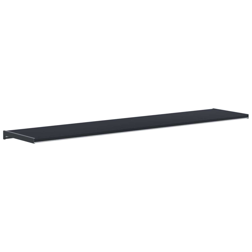 Fensterbank Anthrazit mit Holzmaserung 140 x 20 x 4,5 cm PVC
