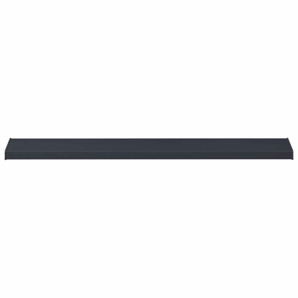 Fensterbank Anthrazit mit Holzmaserung 160 x 20 x 4,5 cm PVC