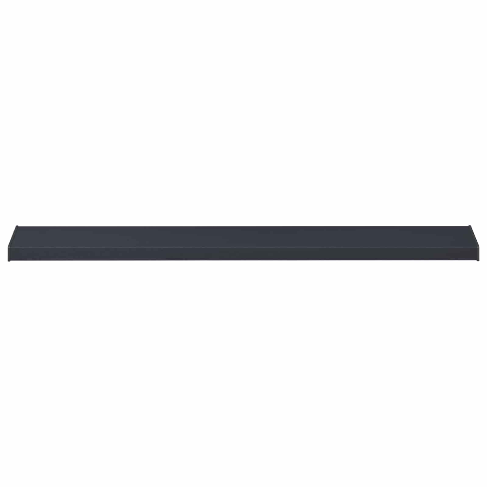 Fensterbank Anthrazit mit Holzmaserung 120 x 25 x 4,5 cm PVC