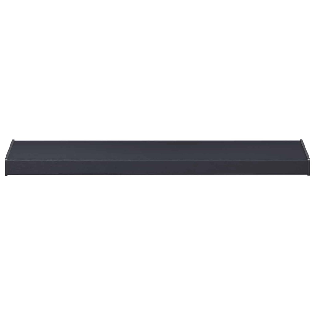 Fensterbank Anthrazit mit Holzmaserung 80 x 35 x 4,5 cm PVC