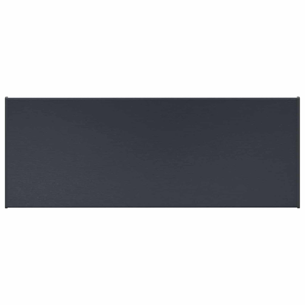 Fensterbank Anthrazit mit Holzmaserung 80 x 35 x 4,5 cm PVC