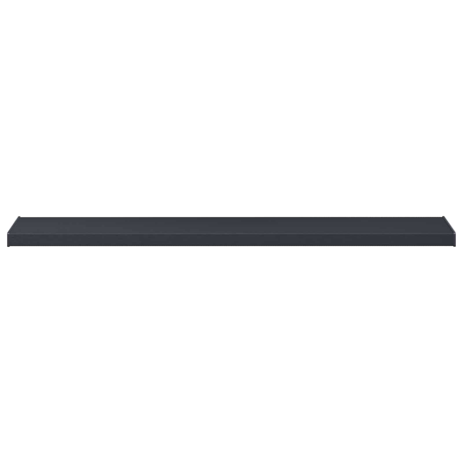 Fensterbank Anthrazit mit Holzmaserung 120 x 35 x 4,5 cm PVC