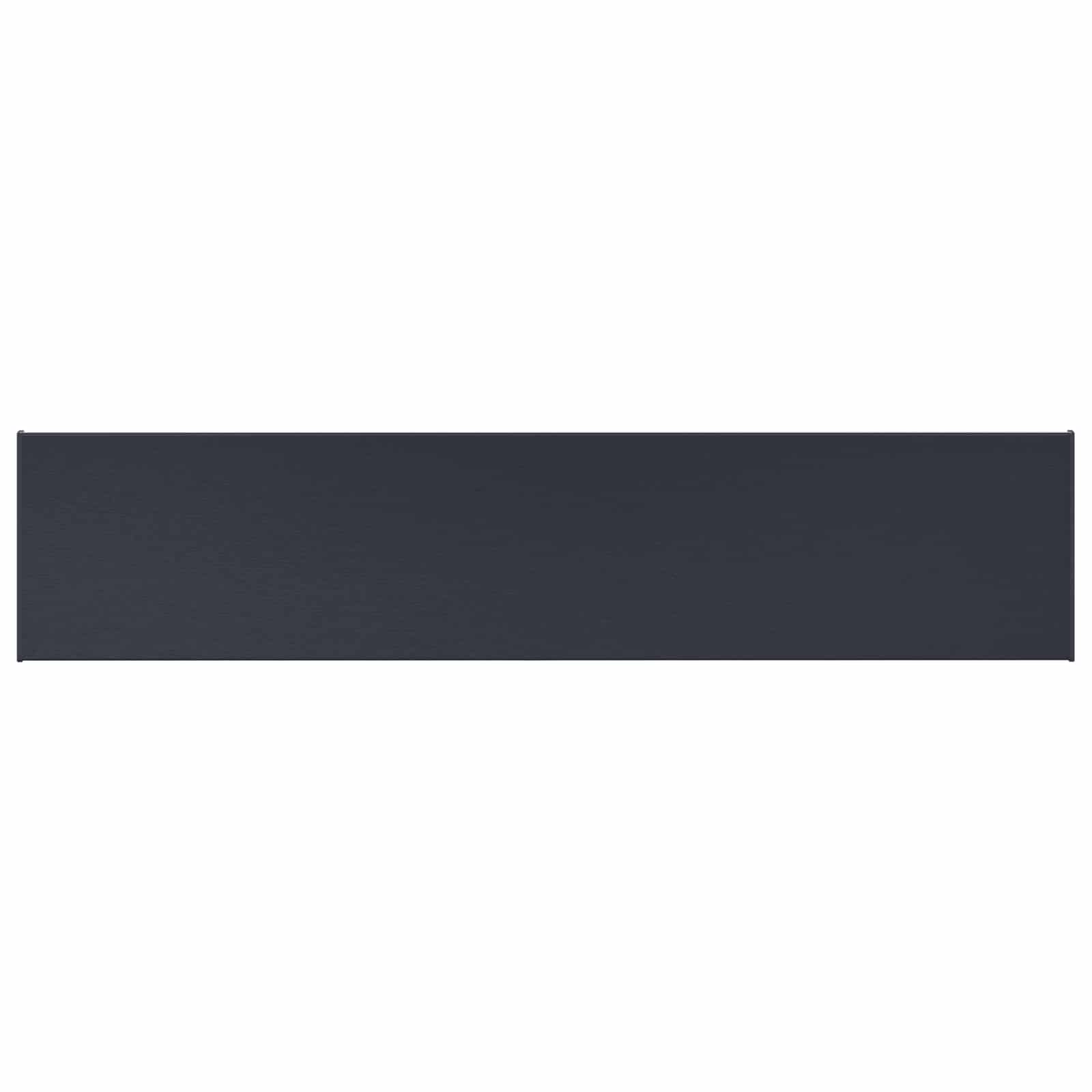 Fensterbank Anthrazit mit Holzmaserung 140 x 35 x 4,5 cm PVC